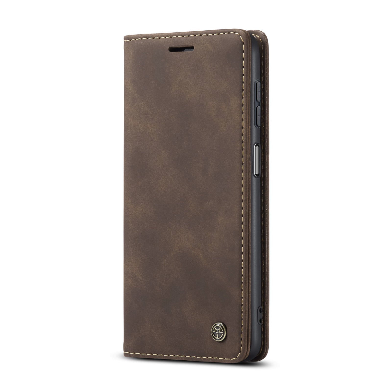 For Samsung Galaxy A16 5G / A16 4G Case CASEME 013 Series Card Holder Stand Leather Phone Cover - Coffee For Samsung Galaxy A16 5G / A16 4G Case CASEME 013 Series Card Holder Stand Leather Phone Cover - Coffee